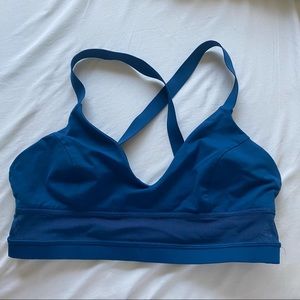 blue lululemon sports bra!